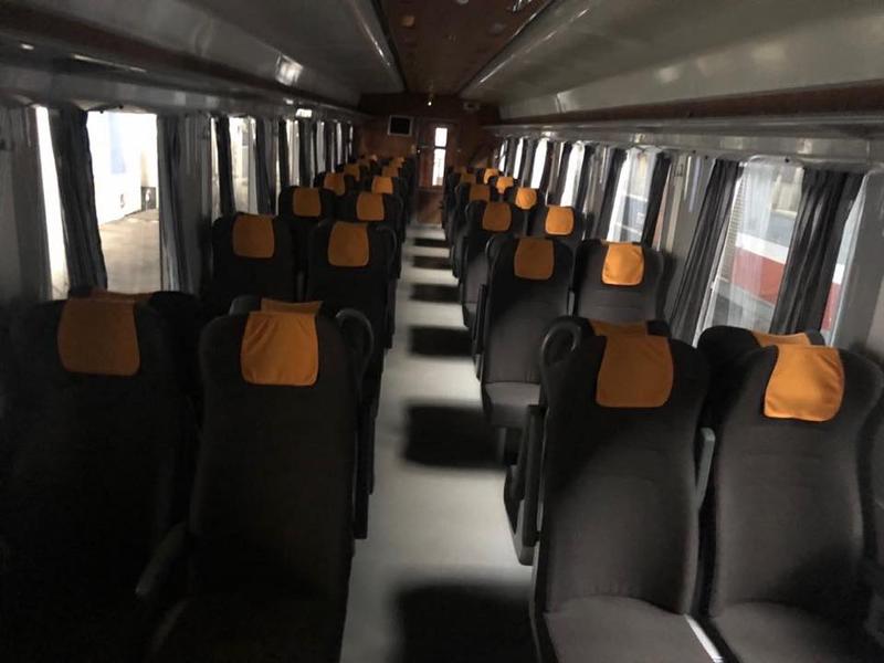 Interiorul unui vagon moidernizat, Foto: Ministerul Transporturilor
