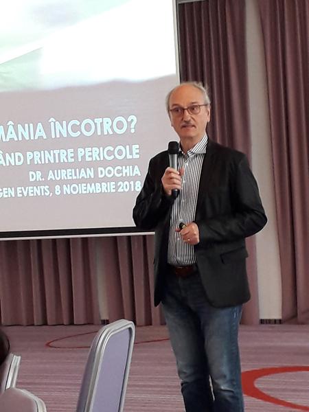 Aurelian Dochia, la conferinta de joi, Foto: Hotnews