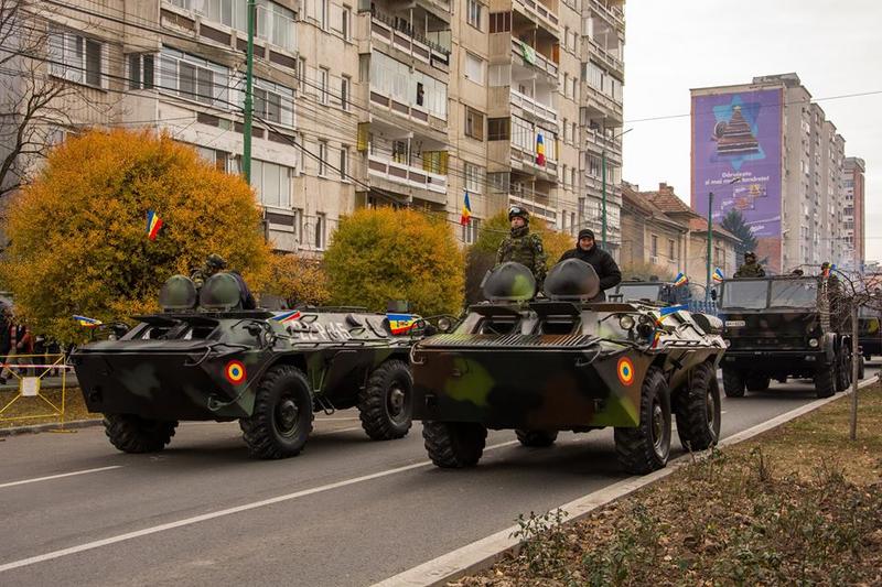Parada militara la Timisoara, Foto: Facebook/ Valentin Atitoaiei