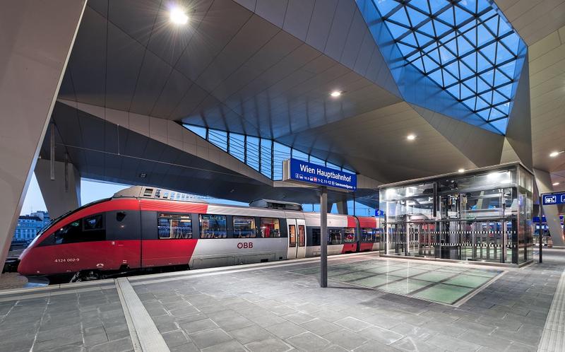 Wien Hauptbahnhof, Foto: OBB