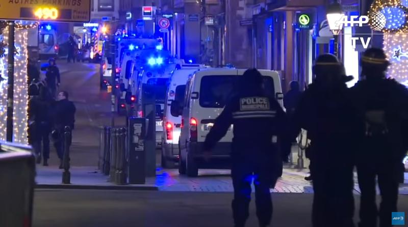 Atac armat la Strasbourg, Foto: Captura YouTube