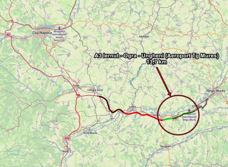 A3 Iernut - Ogra - Ungheni (Aeroport Tg Mures), Foto: Hotnews