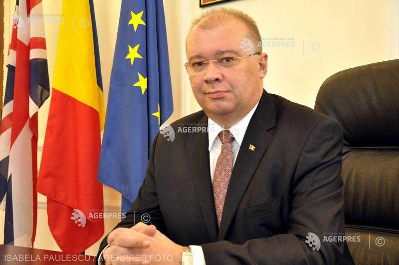 Ambasadorul Romaniei la Londra, Foto: AGERPRES