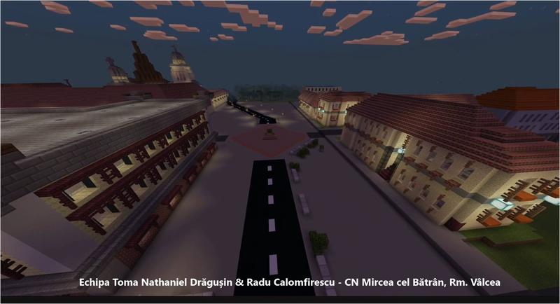 Proiect câştigător la Minecraft, Foto: Hotnews