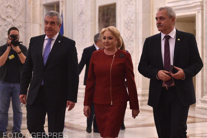 Tariceanu, Dancila si Dragnea, Foto: Agerpres