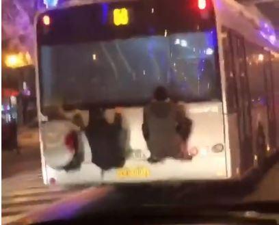 ”Sport” extrem in Baia Mare, Foto: Captura YouTube