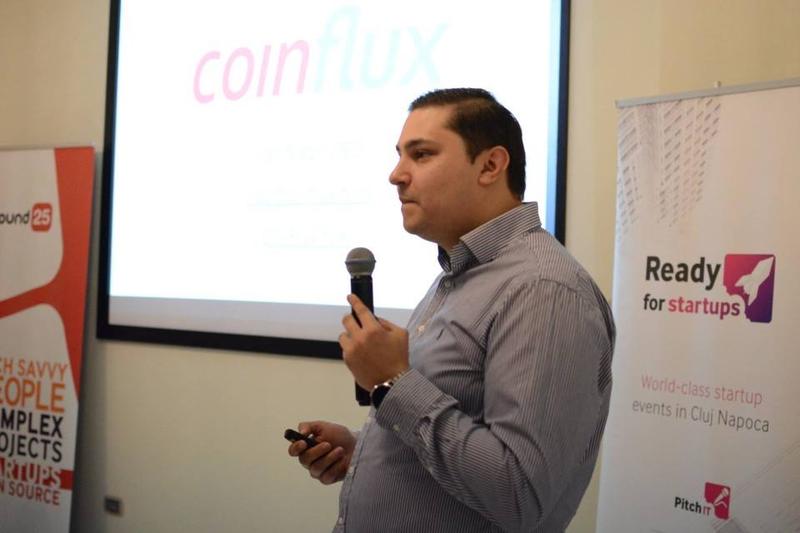 Vlad Nistor, CEO CoinFlux, Foto: Facebook/ Cluj Startups