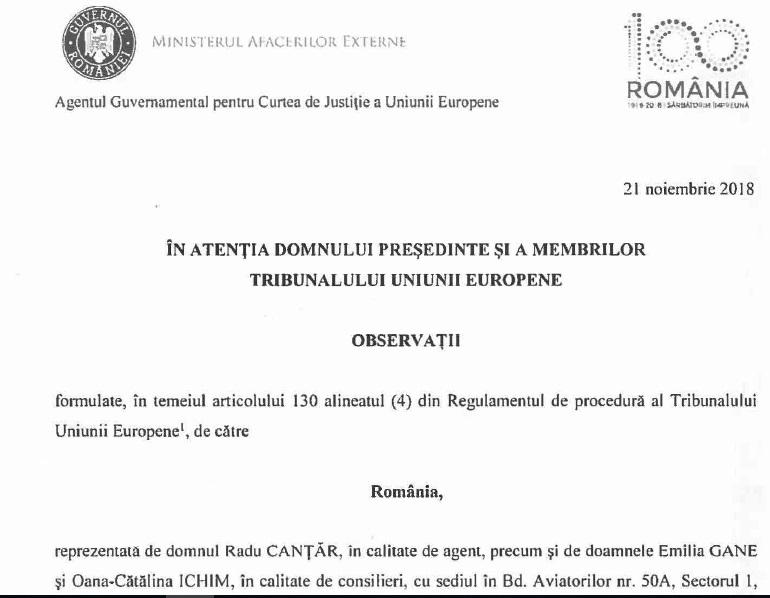 Actiune la Tribunalul UE, Foto: Hotnews