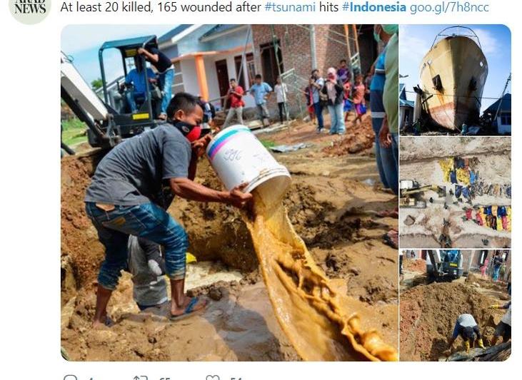 tsunami, Foto: Hotnews