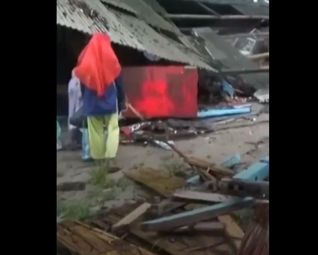 Dupa tsunami, Foto: Captura video