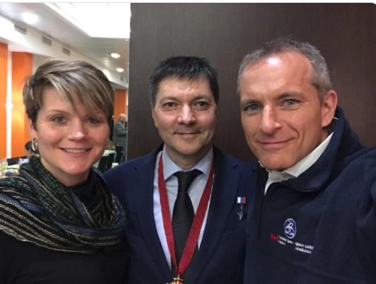 Oleg Kononenko, Anne McClain si David Saint-Jaques , Foto: Hotnews