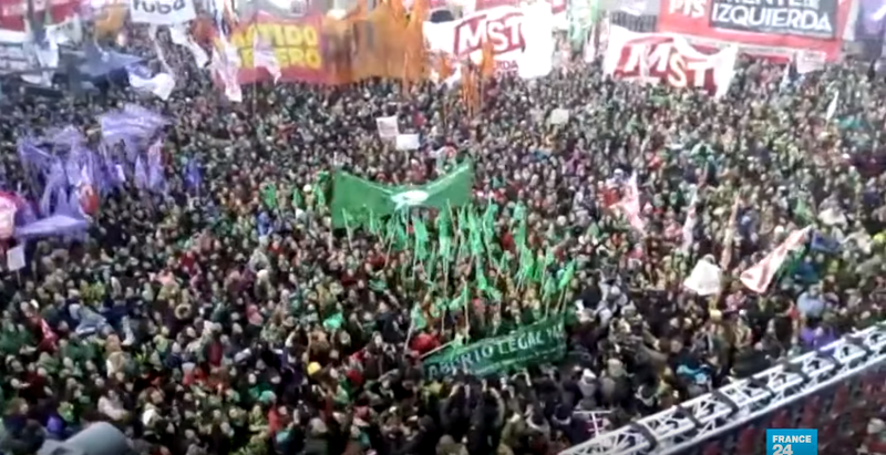 Proteste Buenos Aires, Foto: Captura YouTube