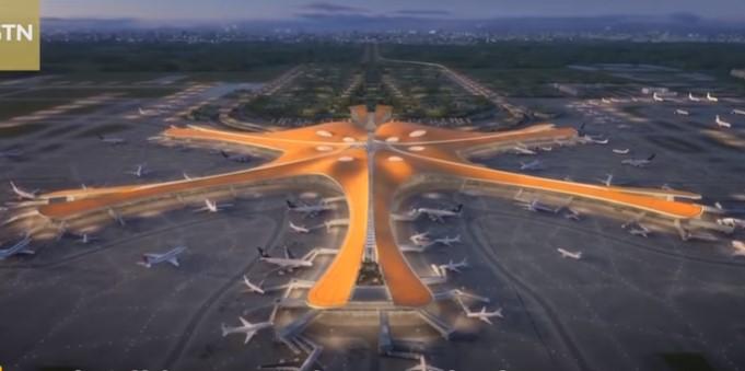 Aeroport China, Foto: Captura YouTube