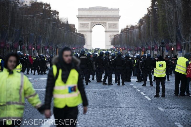 Proteste in Paris, Foto: Agerpres