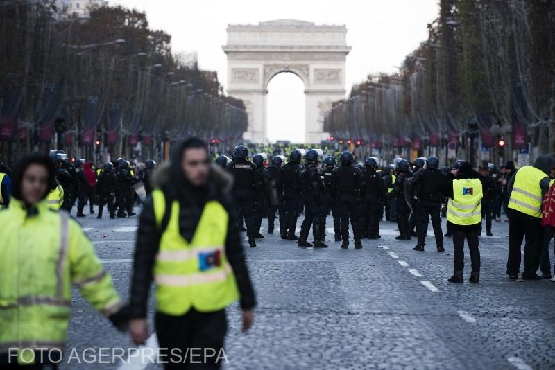 Proteste in Paris, Foto: Agerpres