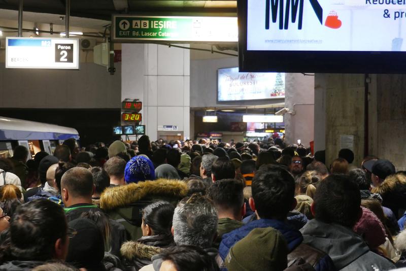 Aglomeratie la metrou, Foto: USER UPLOADED