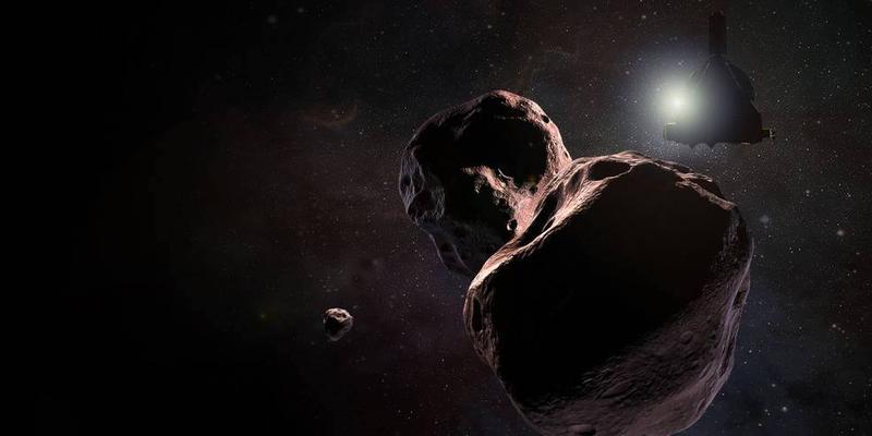 Ultima Thule (reprezentare grafica), Foto: NASA