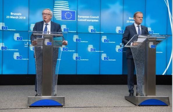 Juncker si Tusk, Foto: Comisia Europeana