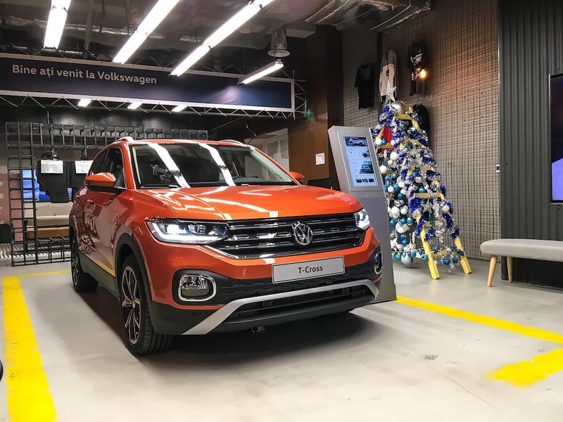 Volkswagen T-CROSS in Volkswagen Concept Store, Foto: Volkswagen