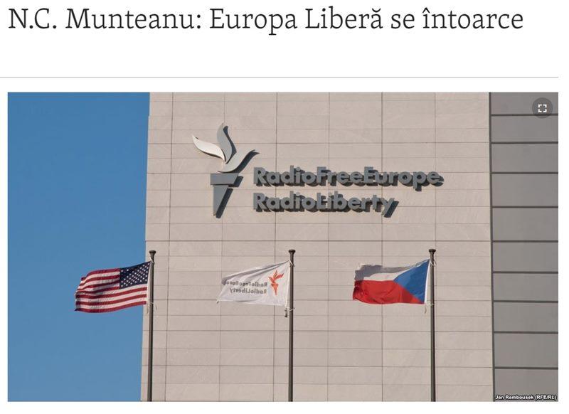 N.C. Munteanu - pe Europalibera.org, Foto: EuropaLibera.org