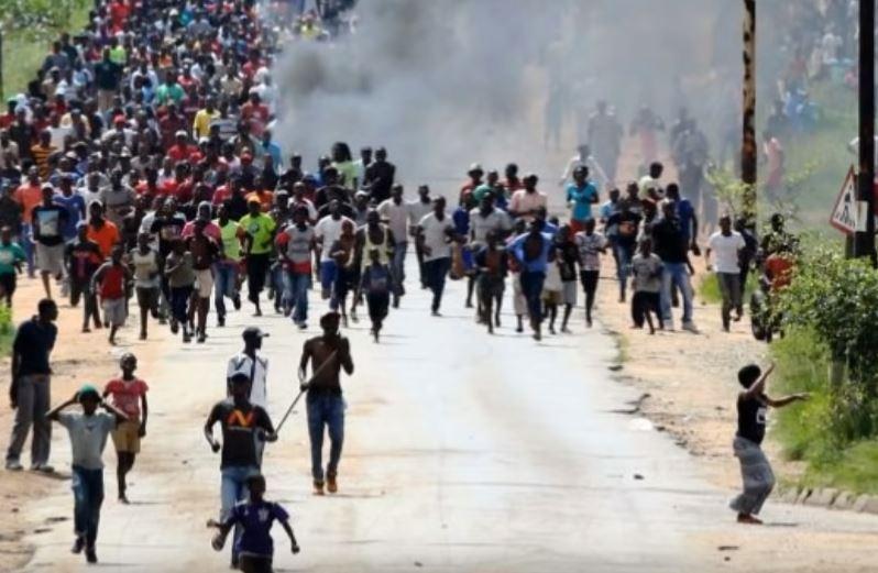 Demonstratii in Zimbabwe, Foto: Captura YouTube