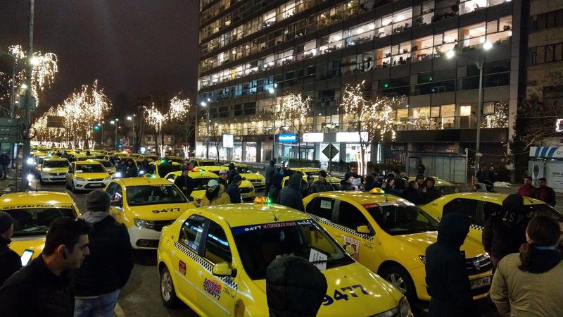 Protest taximetristi 4, Foto: Hotnews