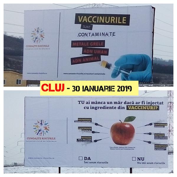 Campanie antivaccinare, Foto: Vaccinuri - Cunoste riscurile Facebook