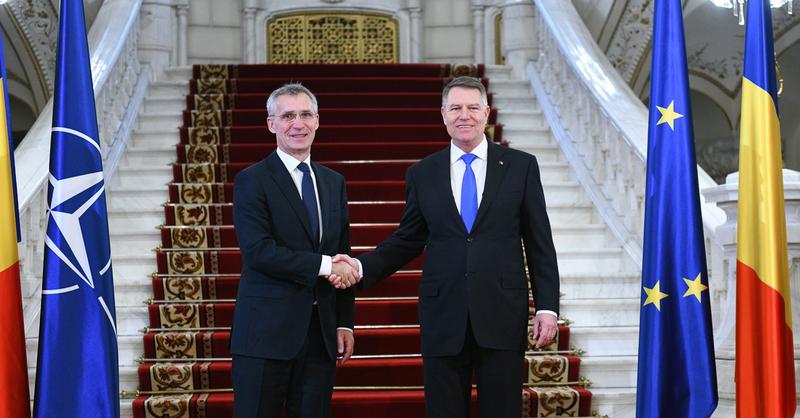 Iohannis si Stoltenberg, Foto: Presidency.ro