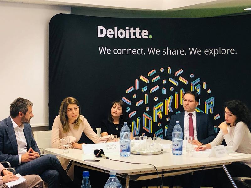 Reprezentantii Deloitte, Foto: Deloitte Romania