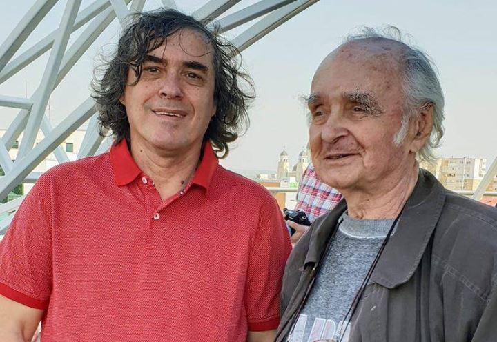 Cartarescu si Brumaru, Foto: Facebook - Mircea Cartarescu