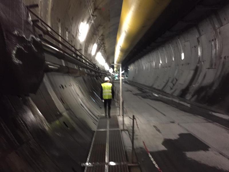 Lucrari la tunelul Torino - Lyon, Foto: La Transalpine Lyon Turin