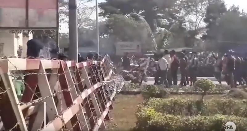 Proteste în Myanmar, Foto: Captura YouTube