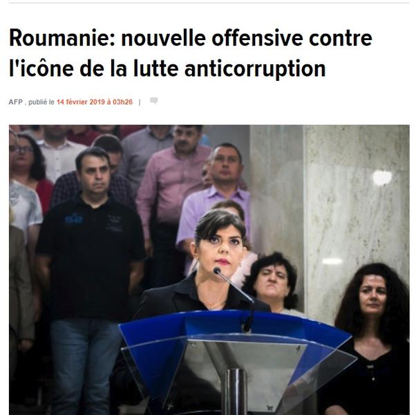 captura titlu AFP despre Kovesi, Foto: Captura