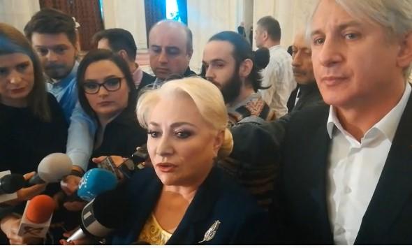 Dancila si Teodorovici, Foto: Captura video