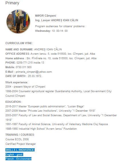 mayor-campeni, Foto: Alba 24