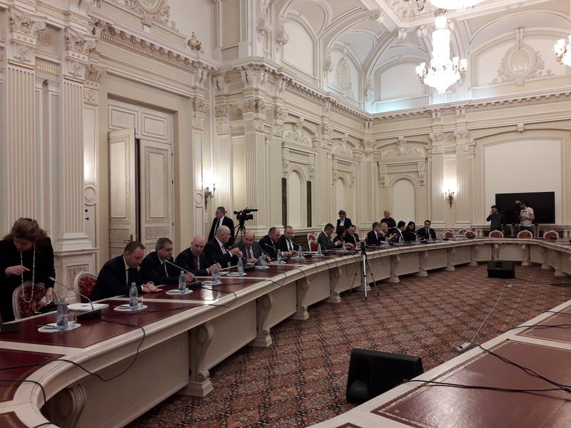 Intalnirea bancherilor cu senatorii ALDE, Foto: Hotnews