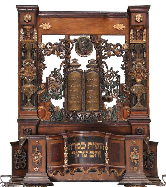 Chivotul Sfant de la Sinagoga din Siret, Foto: moreshet-auctions.com
