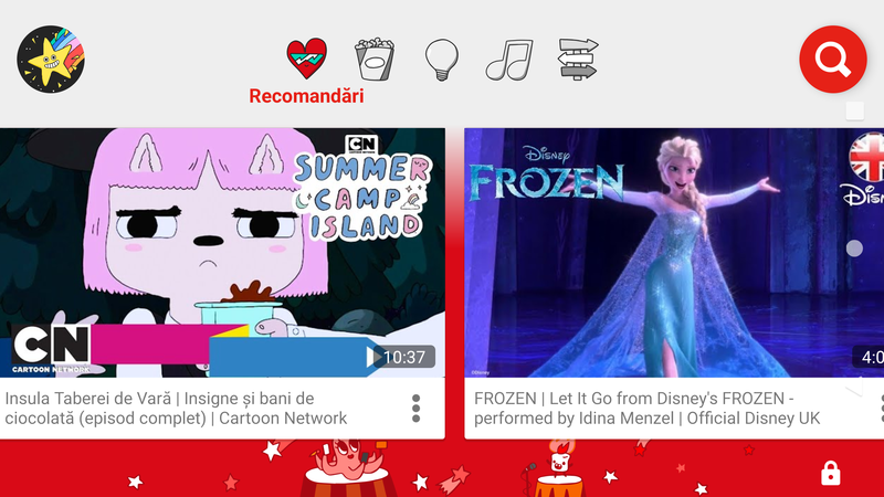 Captura ecran YouTube Kids, Foto: Hotnews