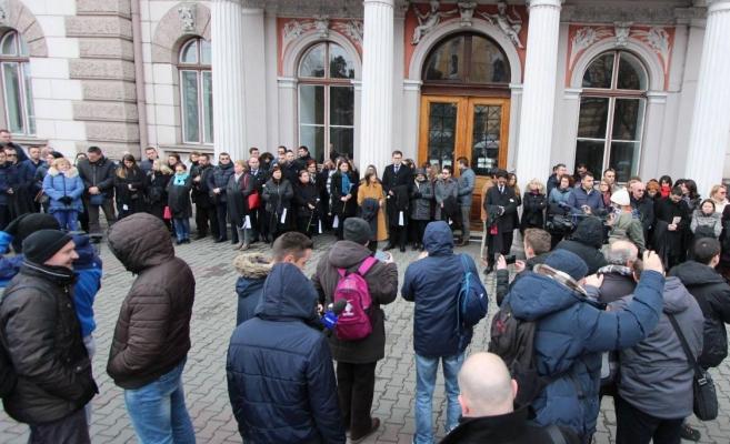 Protest magistrati, Cluj, Foto: Monitorul de Cluj