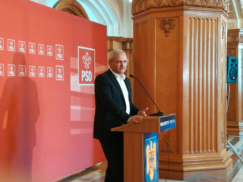 Liviu Dragnea la Parlament, Foto: Hotnews