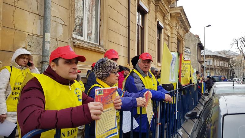 Protest profesori, Foto: Hotnews