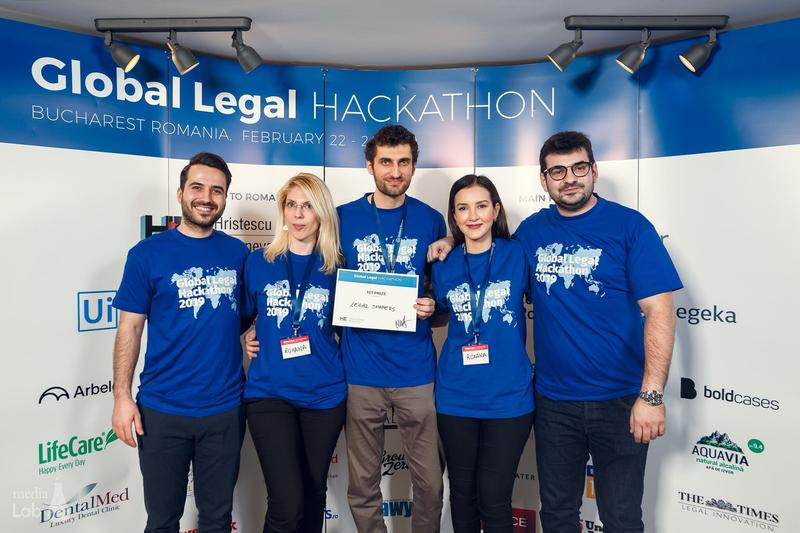 Locul 1 Global Legal Hackathon, Foto: Hotnews