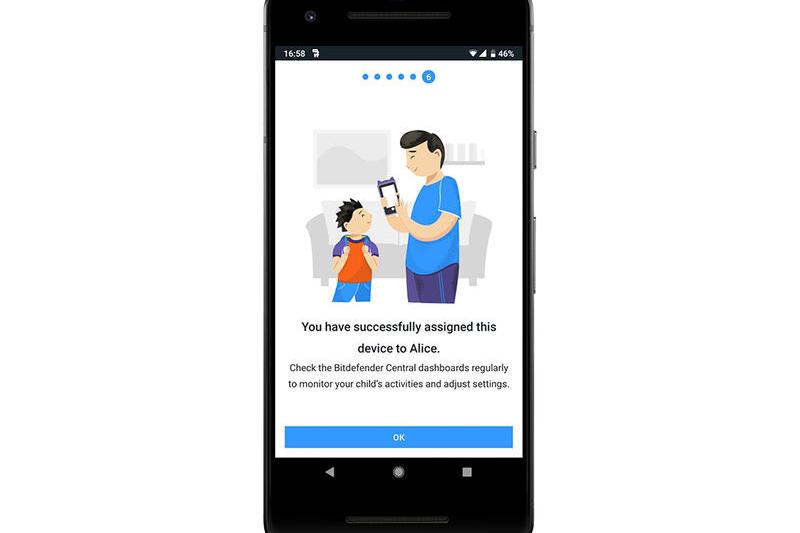 Aplicatie de control parental, Foto: Bitdefender