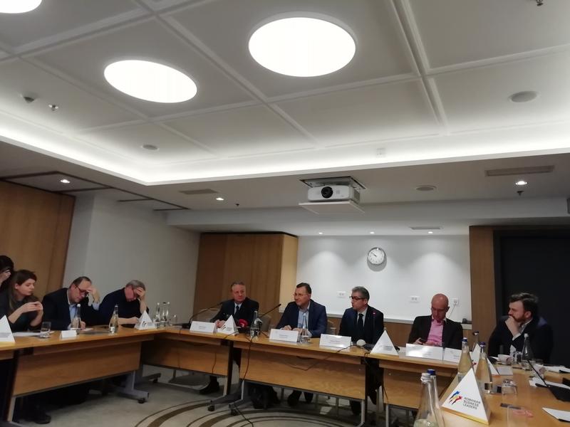 Imagine din timpul conferintei, Foto: Hotnews