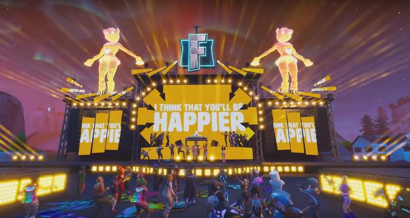 Concert virtual Fortnite, Foto: Captura YouTube - Marshmello