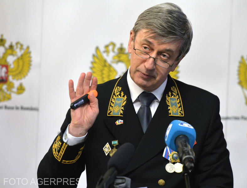 Valery Kuzmin, ambasadorul Rusiei la Bucuresti, Foto: AGERPRES