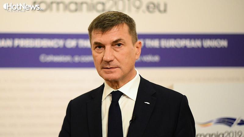 Andrus Ansip, vicepresedintele Comisiei Europene, Foto: Hotnews