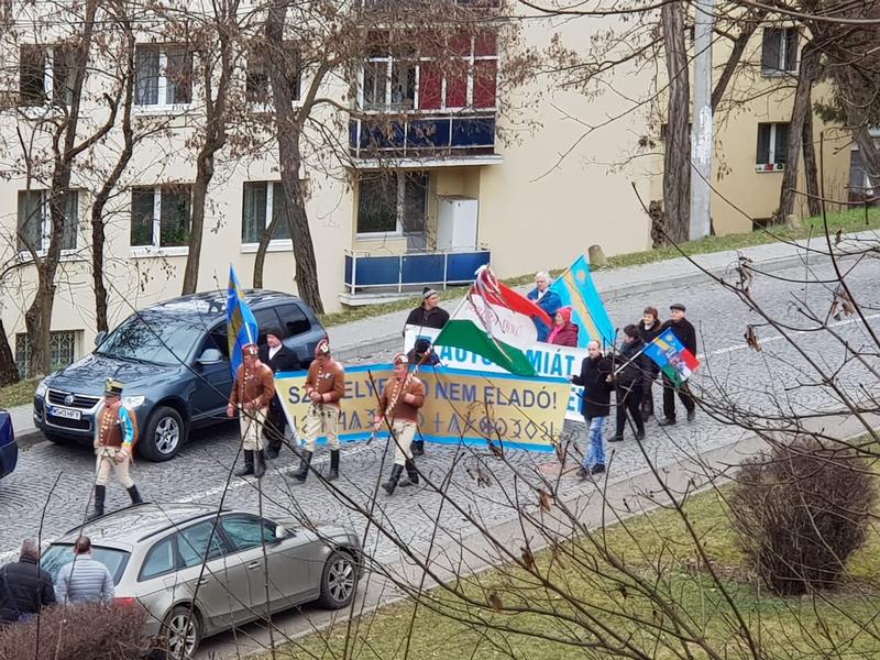 marsul secuilor, Foto: Marius Pașcan - Partidul Mișcarea Populară Mureș