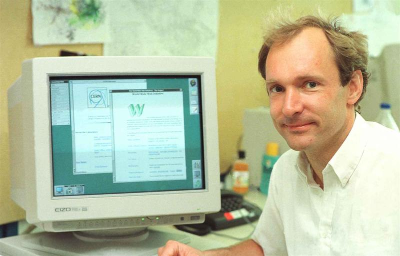 Tim Berners-Lee, creatorul www, Foto: CERN