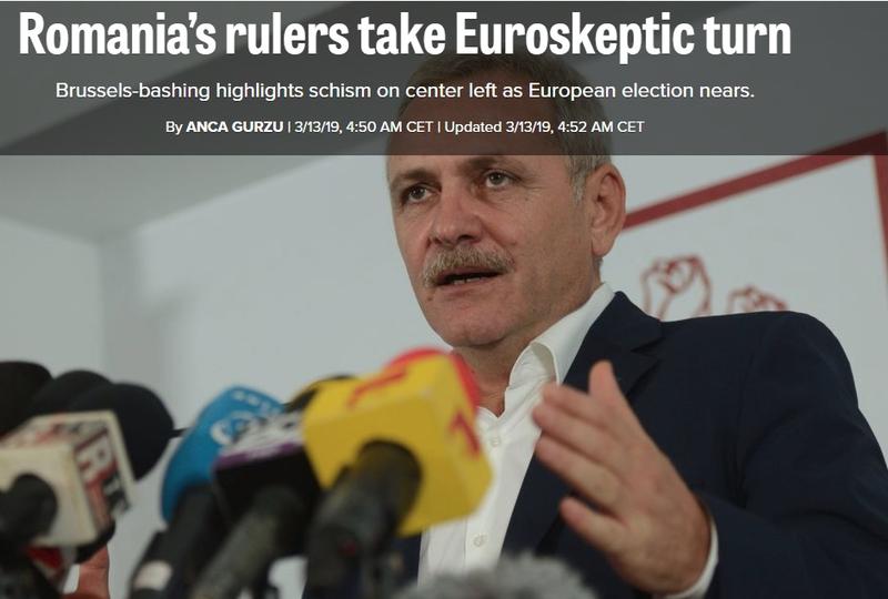 articol Politico despre PSD, Foto: Politico